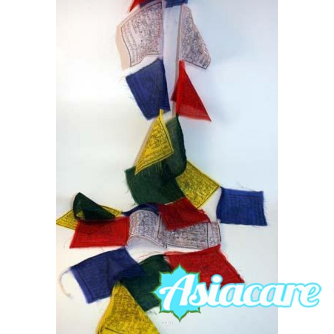 Връзка 25 Тибетски молитвени флагчета 5 метра 14 х 19 см.