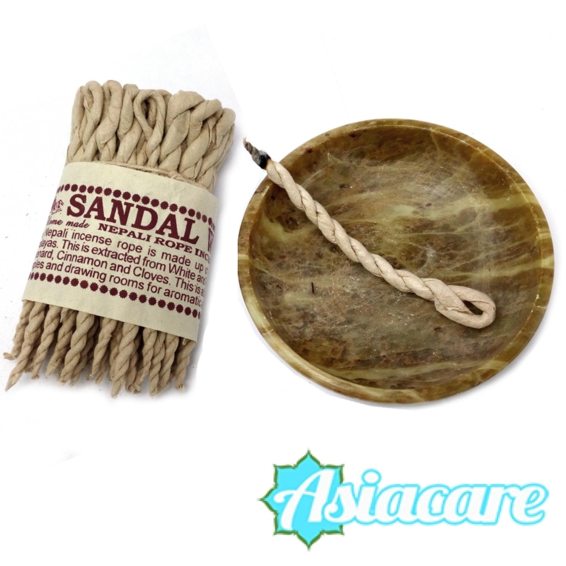 Връзка непалски ароматни шнурове за кадене САНДАЛ