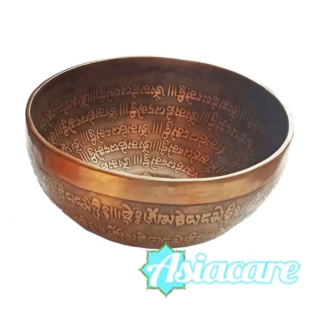 Гравирана непалска пееща купа ОМ МАНИ 400-800 гр - ръчна изработка