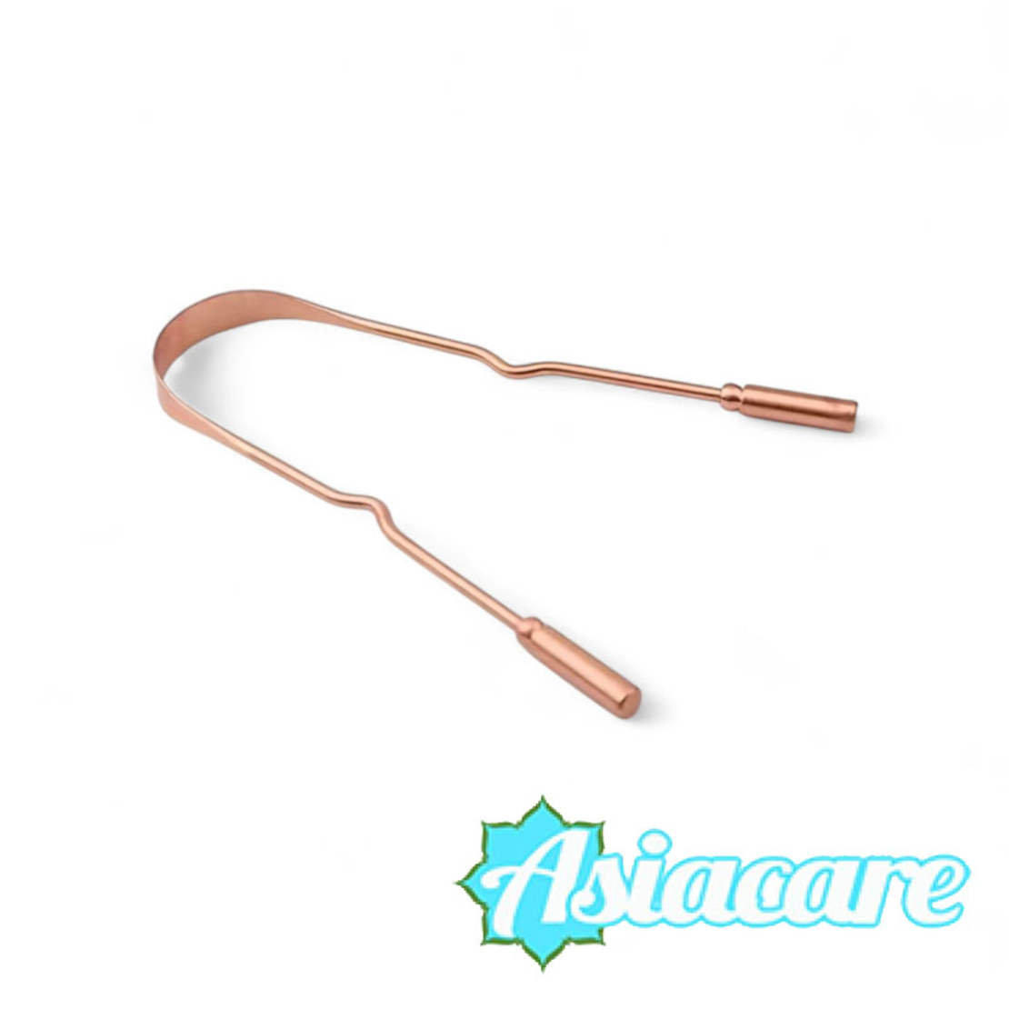 Метална аюрведа стъргалка за език