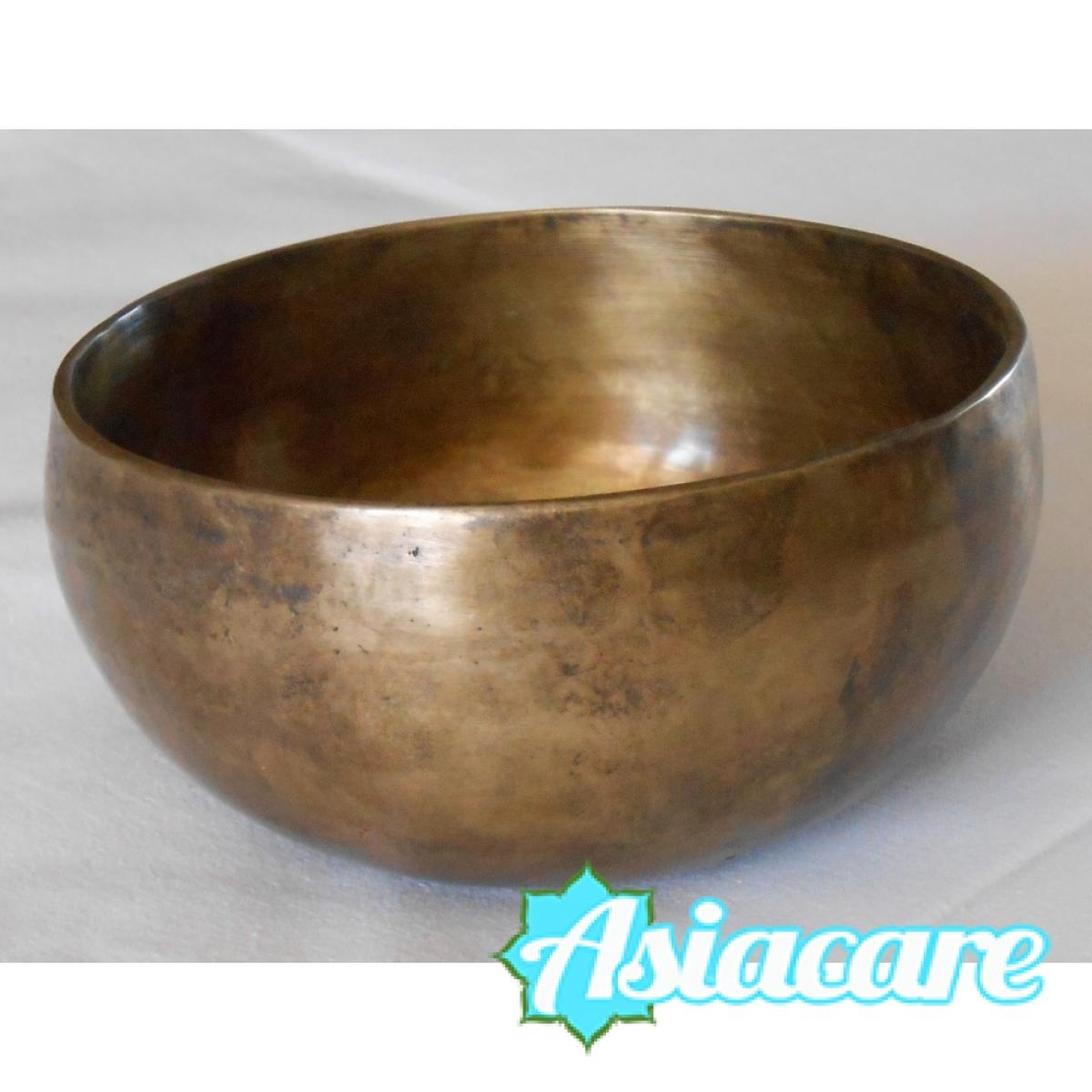 Ръчно кована тибетска пееща купа Nadayaga 10 - 16 см с чукче