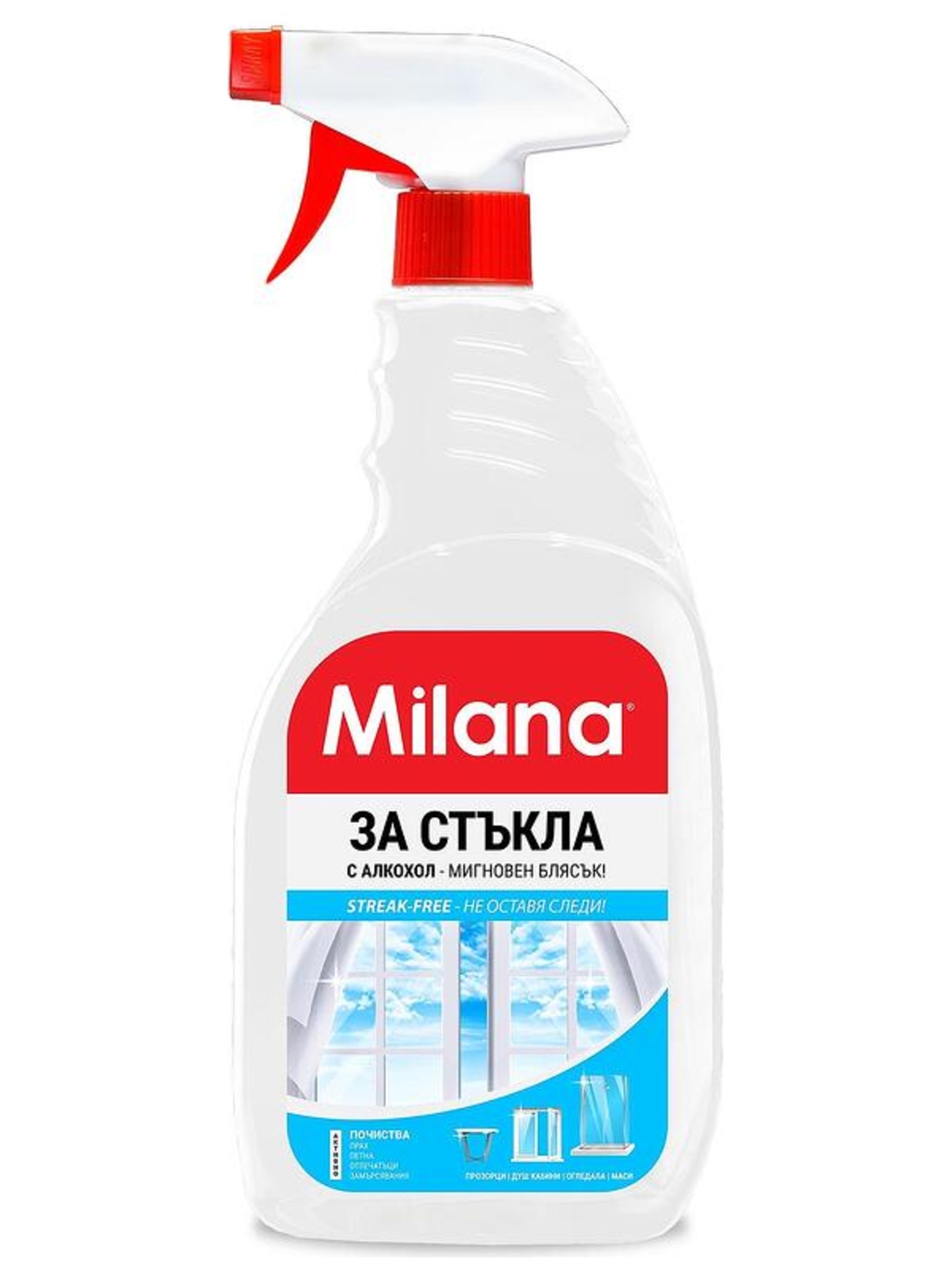 МИЛАНА за стъкла