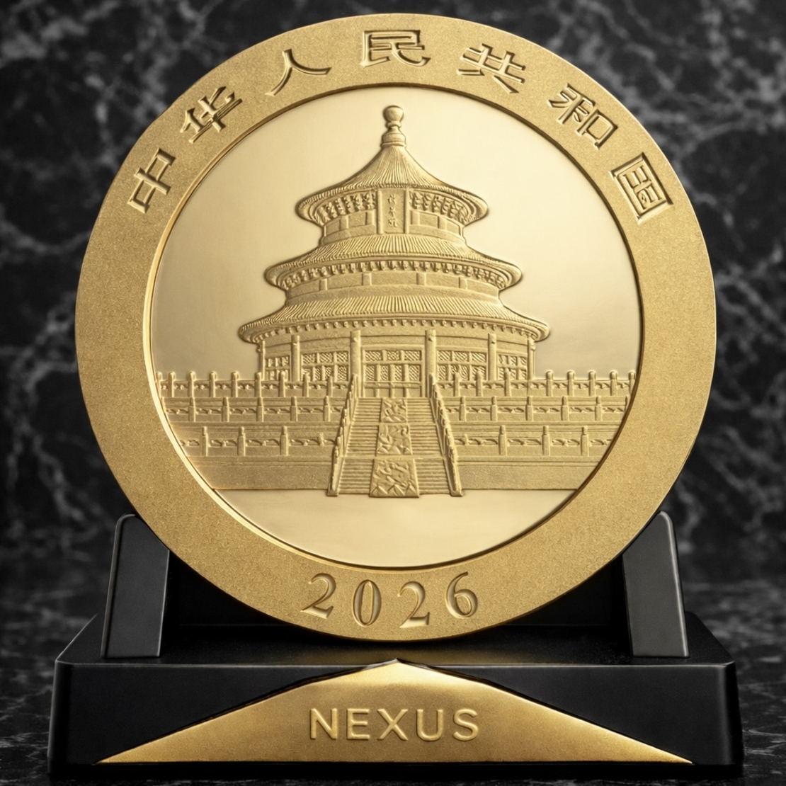 Златна монета Chinese Gold Panda 1 грам