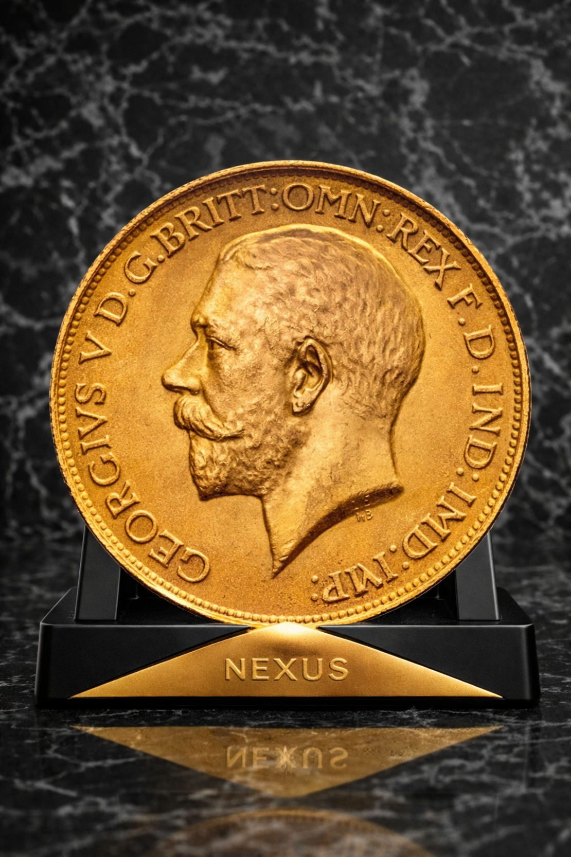 Златна монета British Gold Sovereign 1911