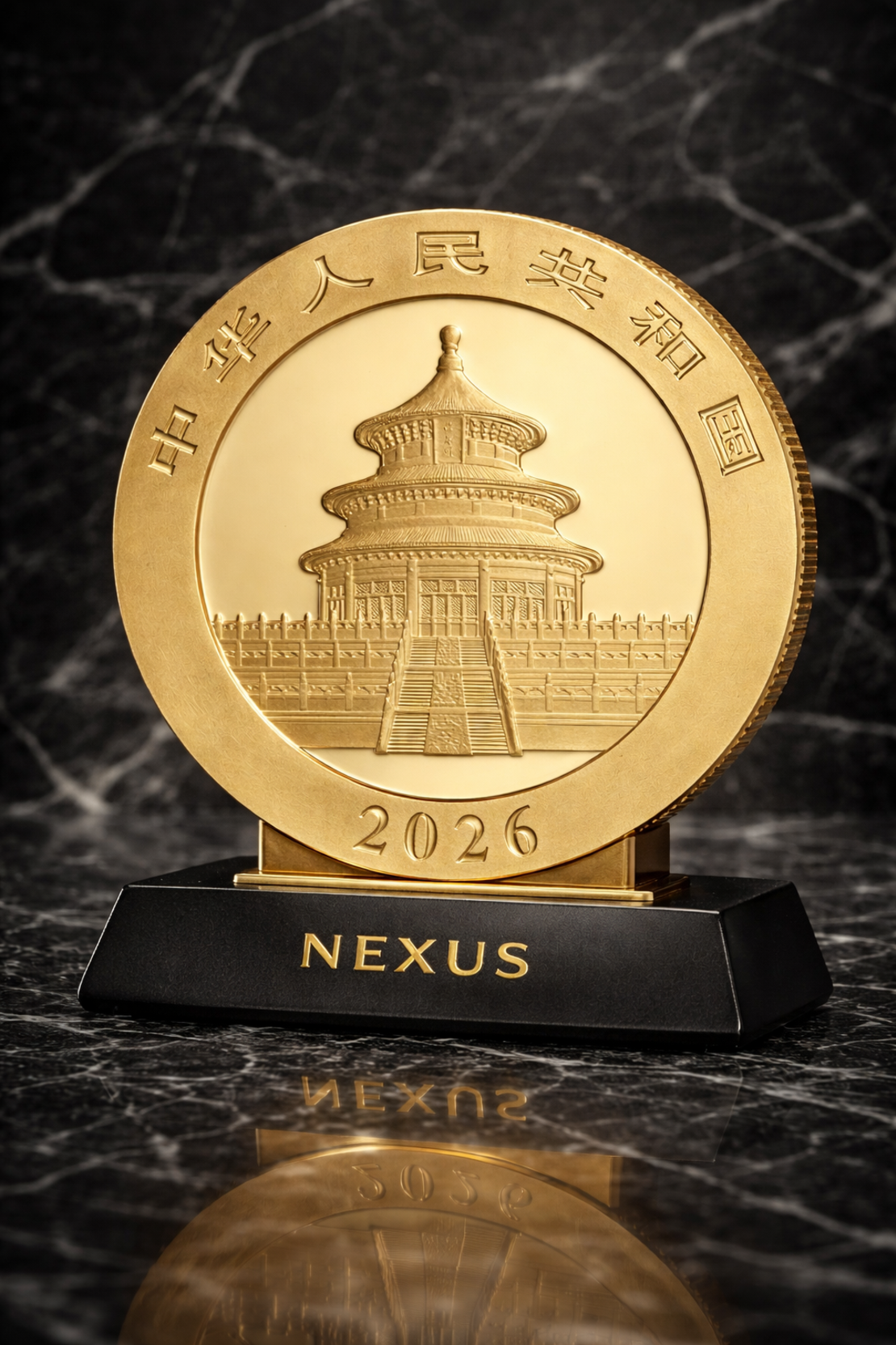 Златна инвестиционна монета Chinese Panda 2026 – 30 g | Китай