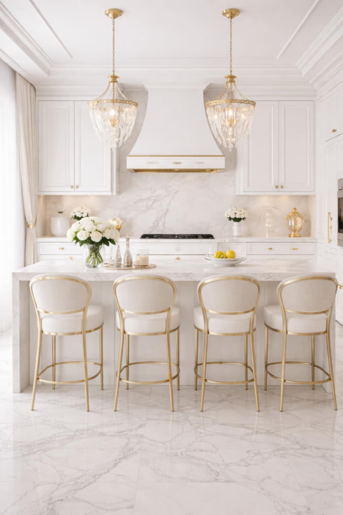 Кухня в бял цвят