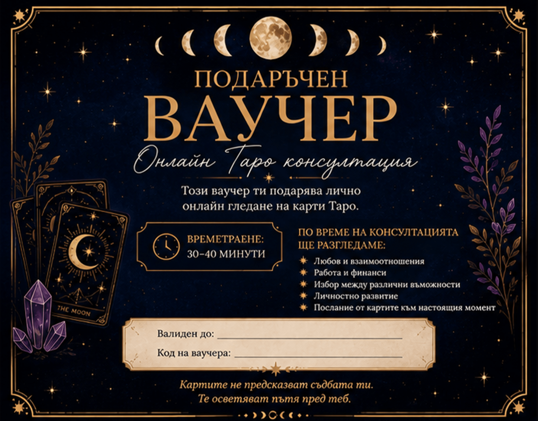 Ваучер Таро Сесия