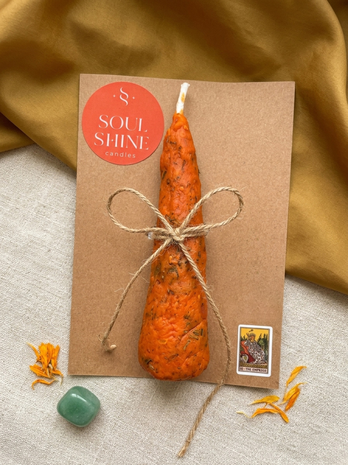 Езотерична свещ „Светлина на музата“ – За вдъхновение и успех