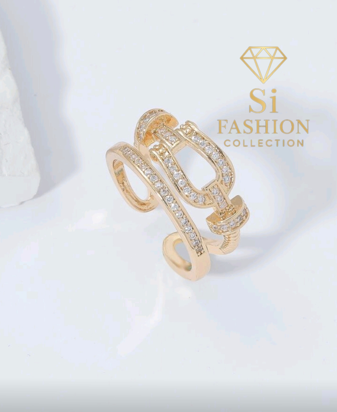 Пръстен„Golden Harmony Luxe Ring“