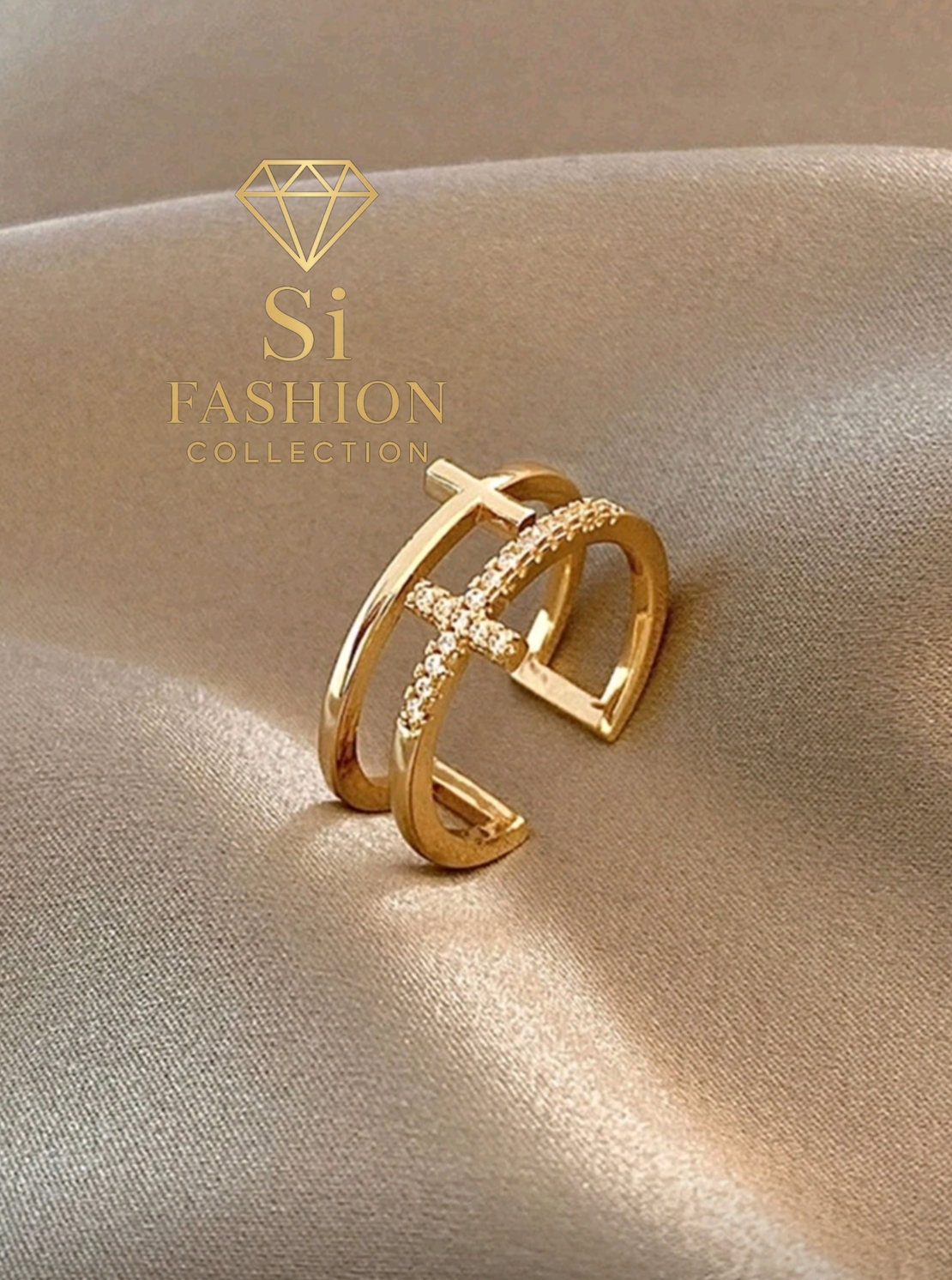 Пръстен„Double Harmony Gold Ring“
