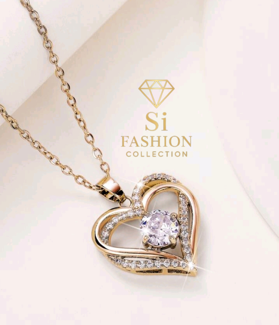 Колие„Eternal Heart Elegance Necklace“