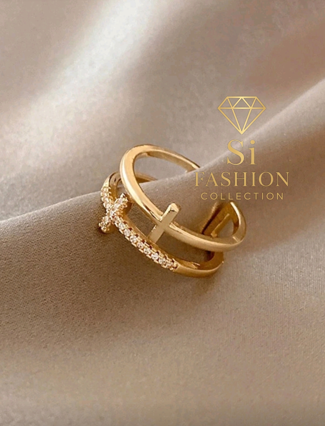 Пръстен„Double Harmony Gold Ring“