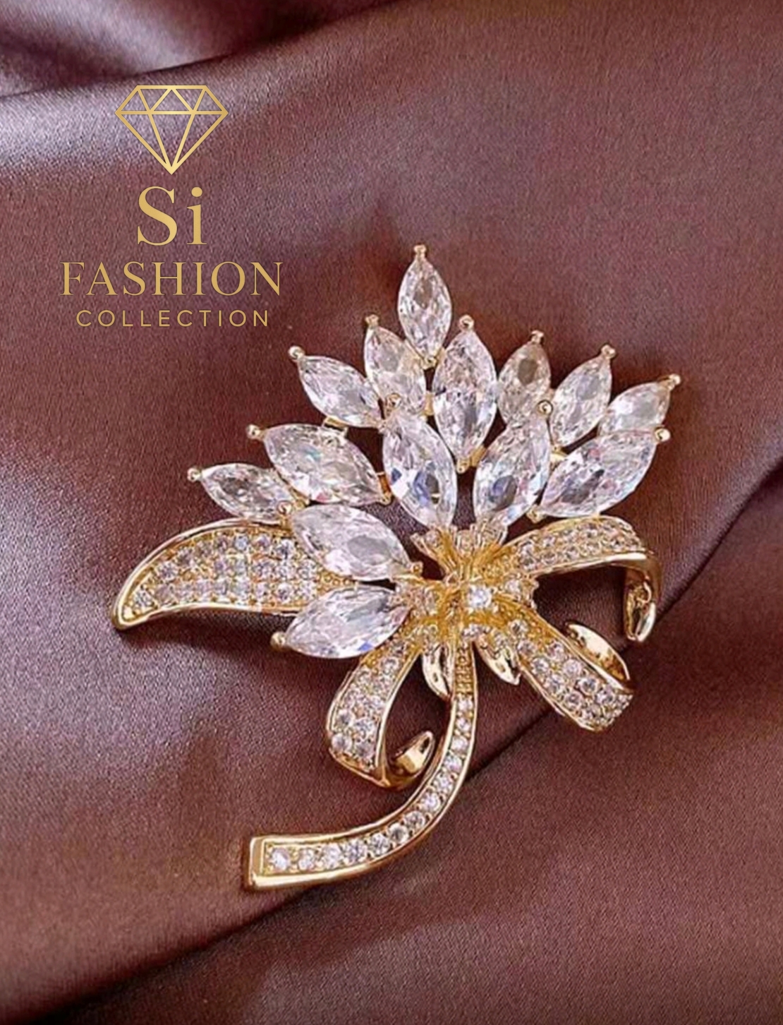 Брошка „Златен Цъфтеж“