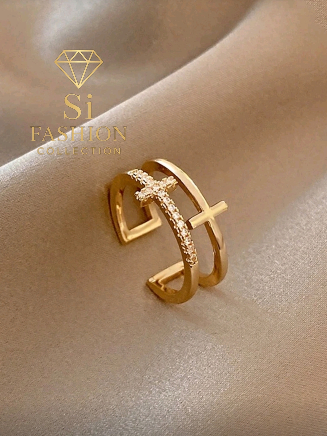 Пръстен„Double Harmony Gold Ring“