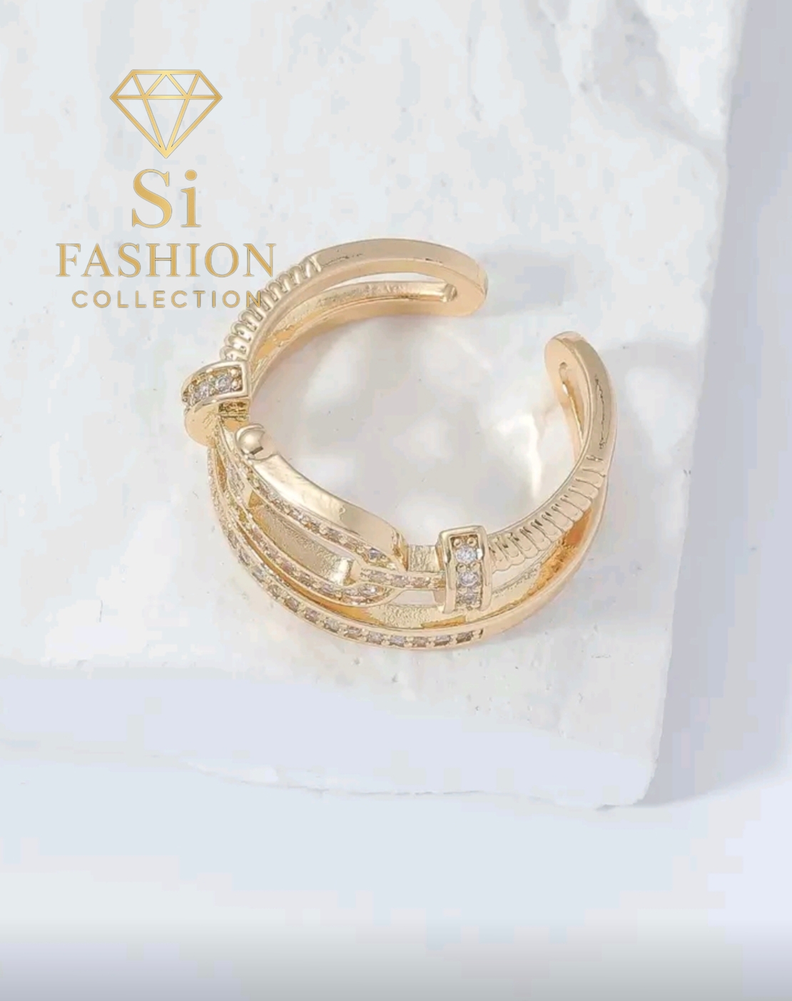 Пръстен„Golden Harmony Luxe Ring“