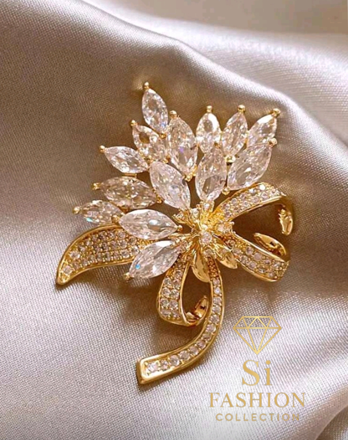 Брошка „Златен Цъфтеж“