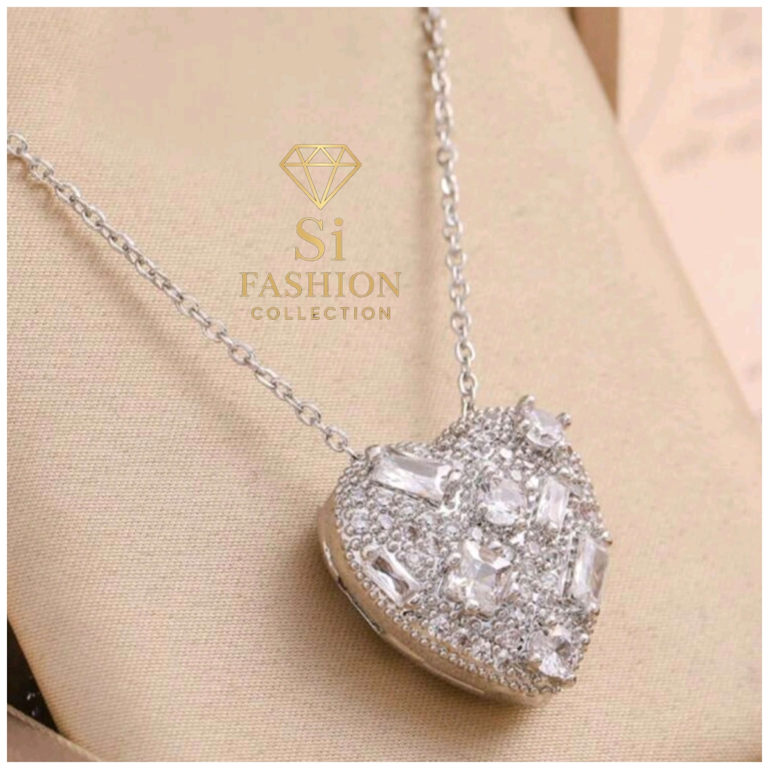 Колие “Кристално сърце”