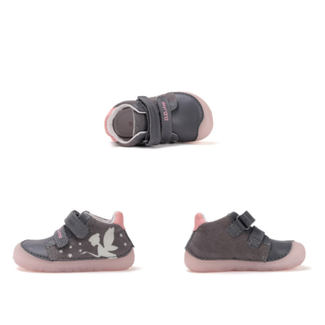 ДЕТСКИ ОБУВКИ BAREFOOT D.D.Step s073-52165a 20-25 флуоресцентни