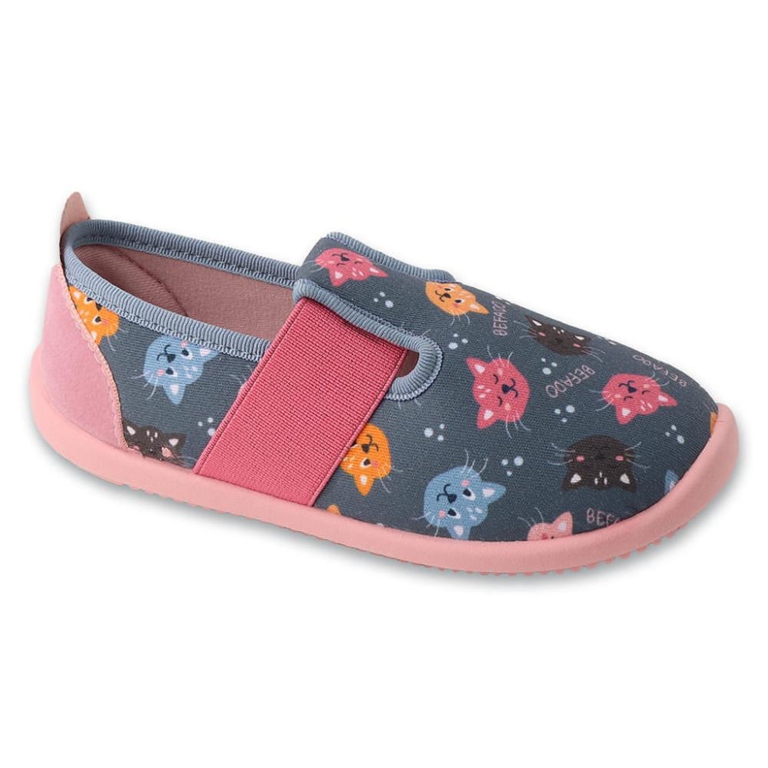 BAREFOOT пантофи Befado 901x020 за момиче с ластик