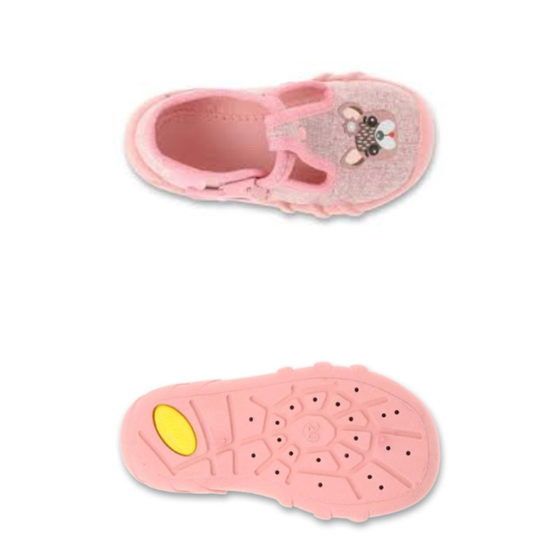 Анатомични пантофи Befado 110P505 за момиче Куче