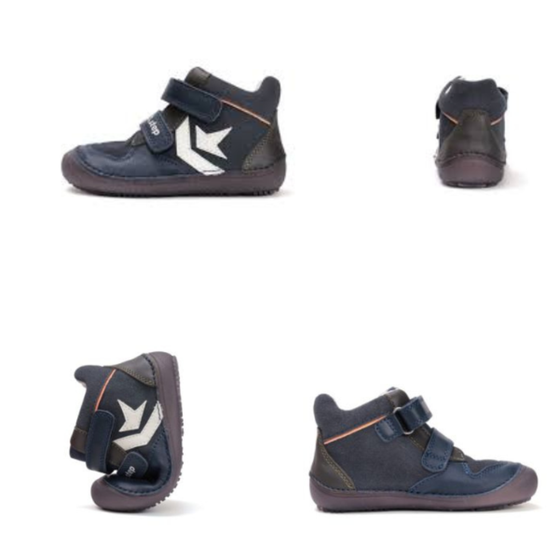 ДЕТСКИ ОБУВКИ BAREFOOT D.D.Step a063-52159bm 25-30 флуоресцентни