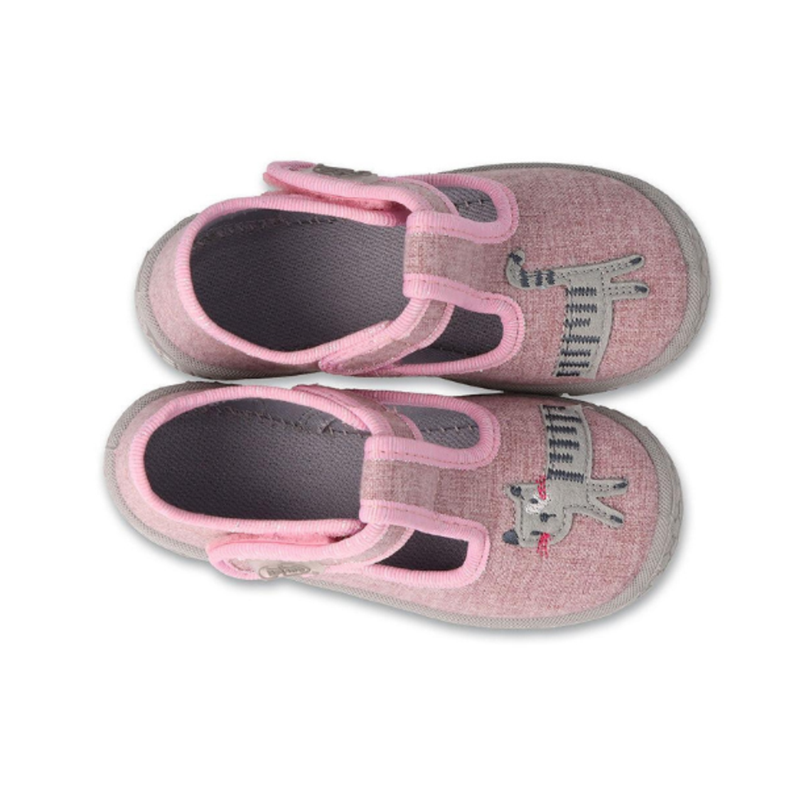 Детски пантофи Befado със Soft B пяна 631p020 Сиво Коте