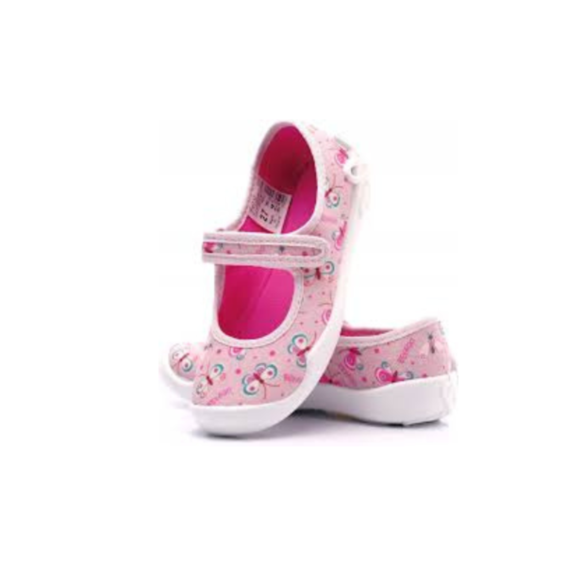 Анатомични пантофи Befado 114x523 за момиче Пеперуди със Soft-B пяна