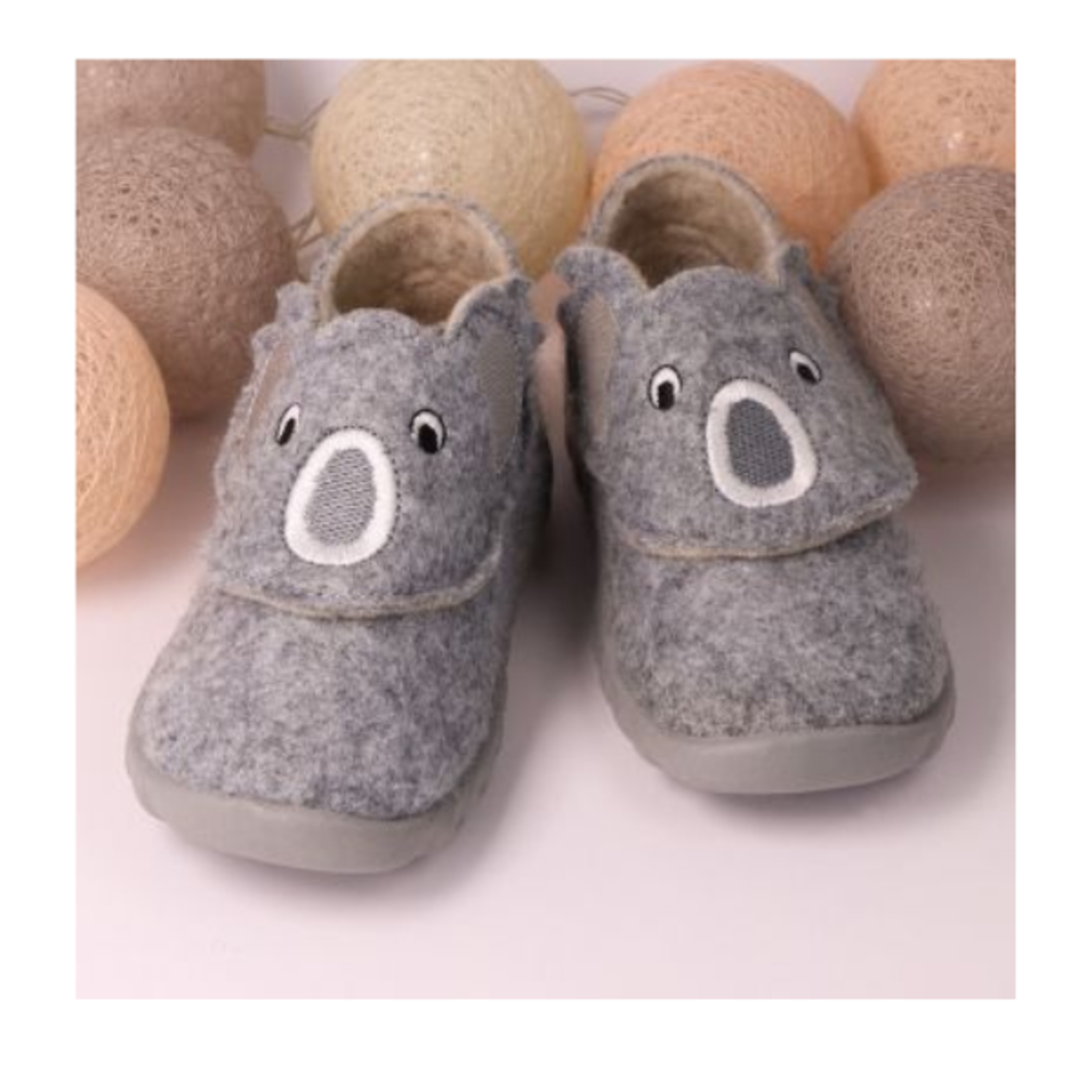 BAREFOOT Вълнени пантофи Befado 620p017