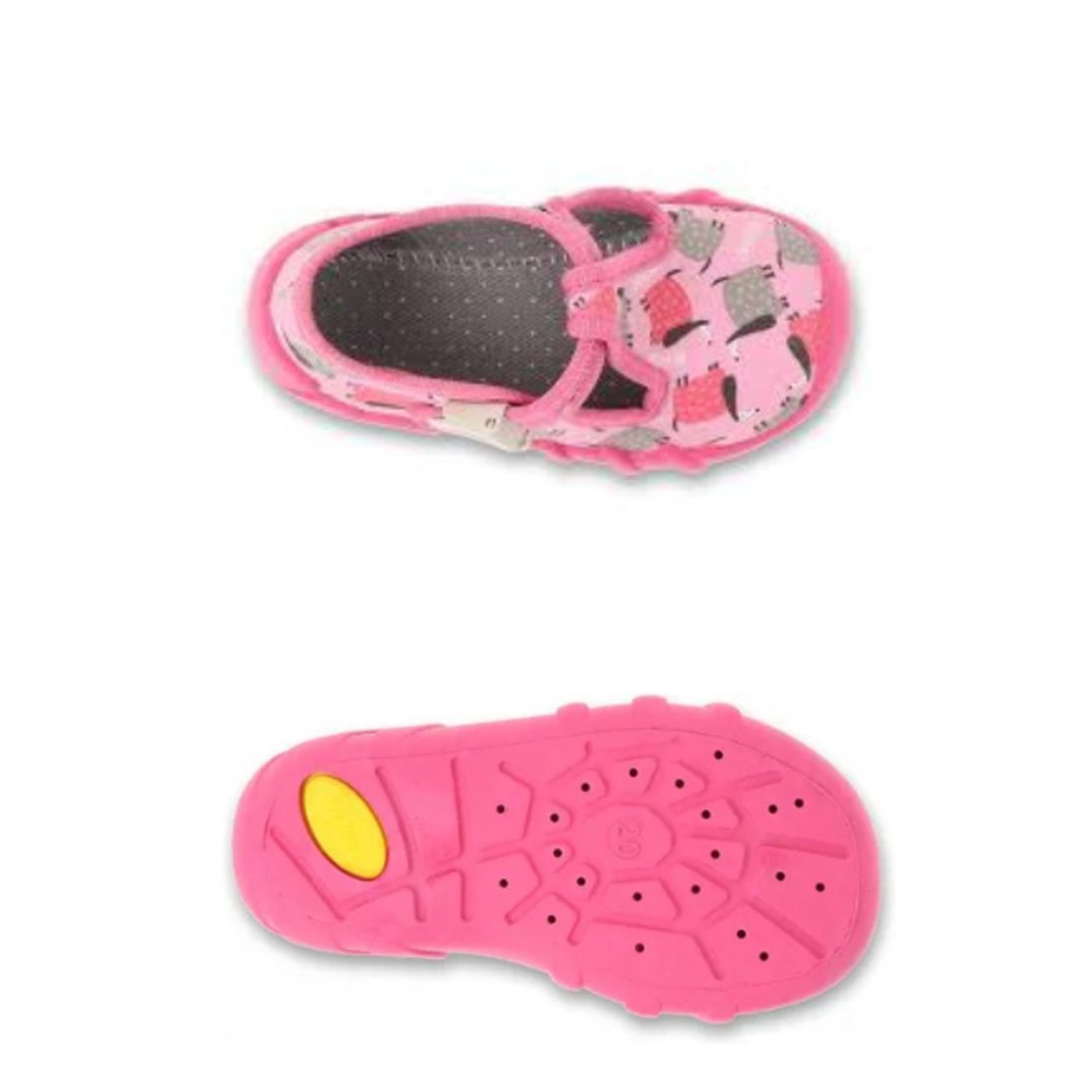 Анатомични пантофи Befado 110P508 за момиче Кученца