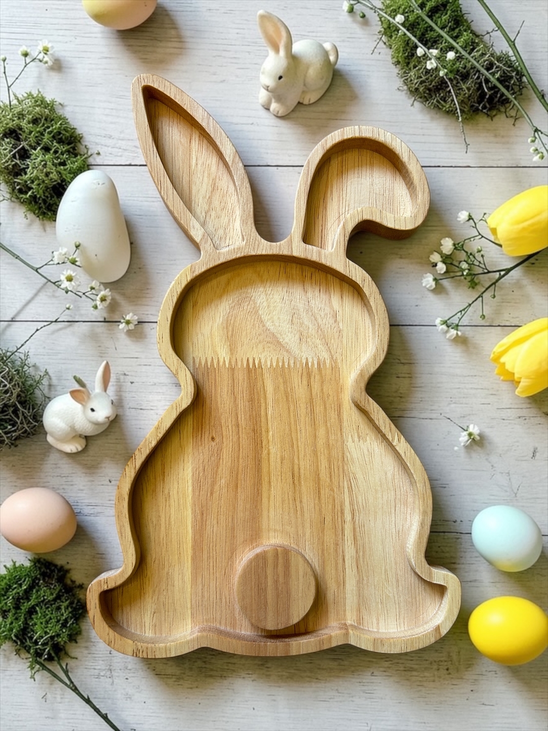 Дървен поднос модел 5