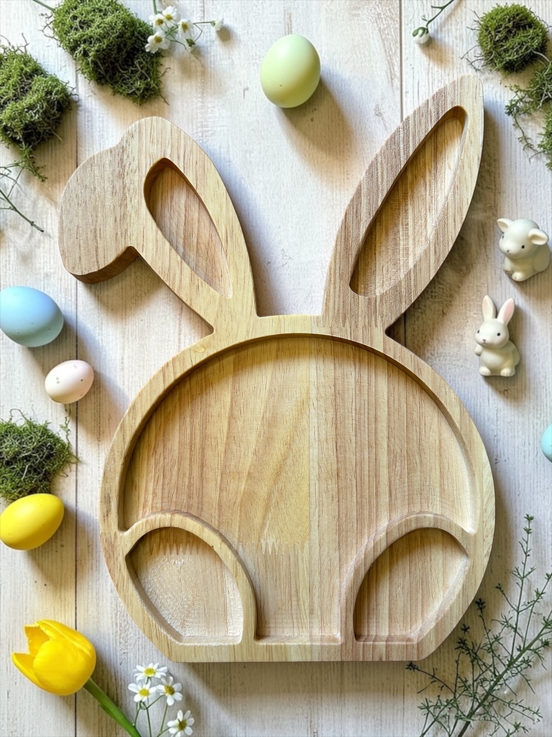 Дървен поднос модел 4