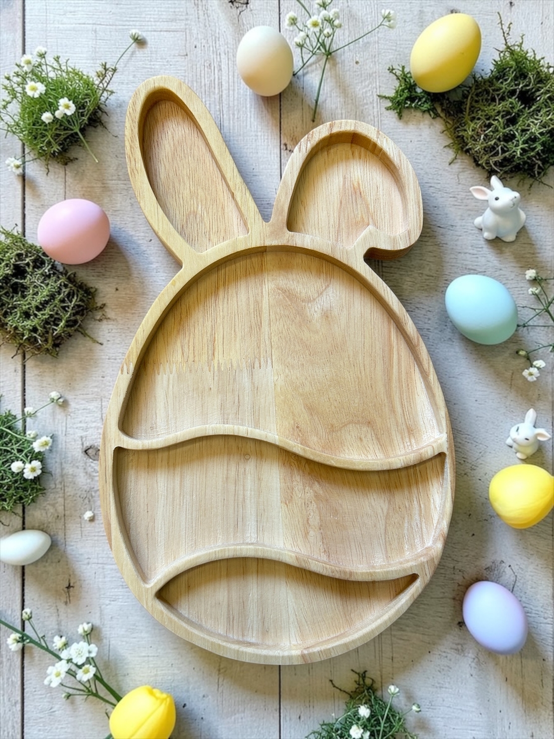 Дървен поднос модел 7