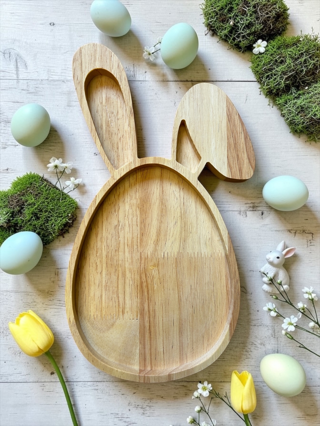 Дървен поднос модел 2