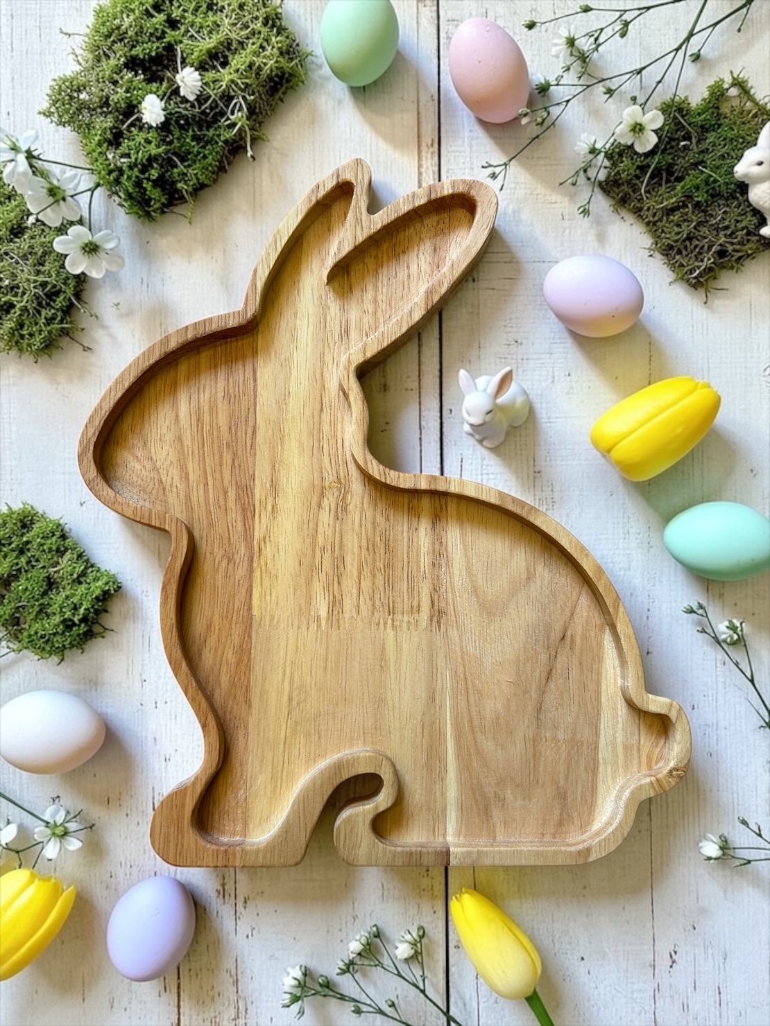 Дървен поднос модел 1