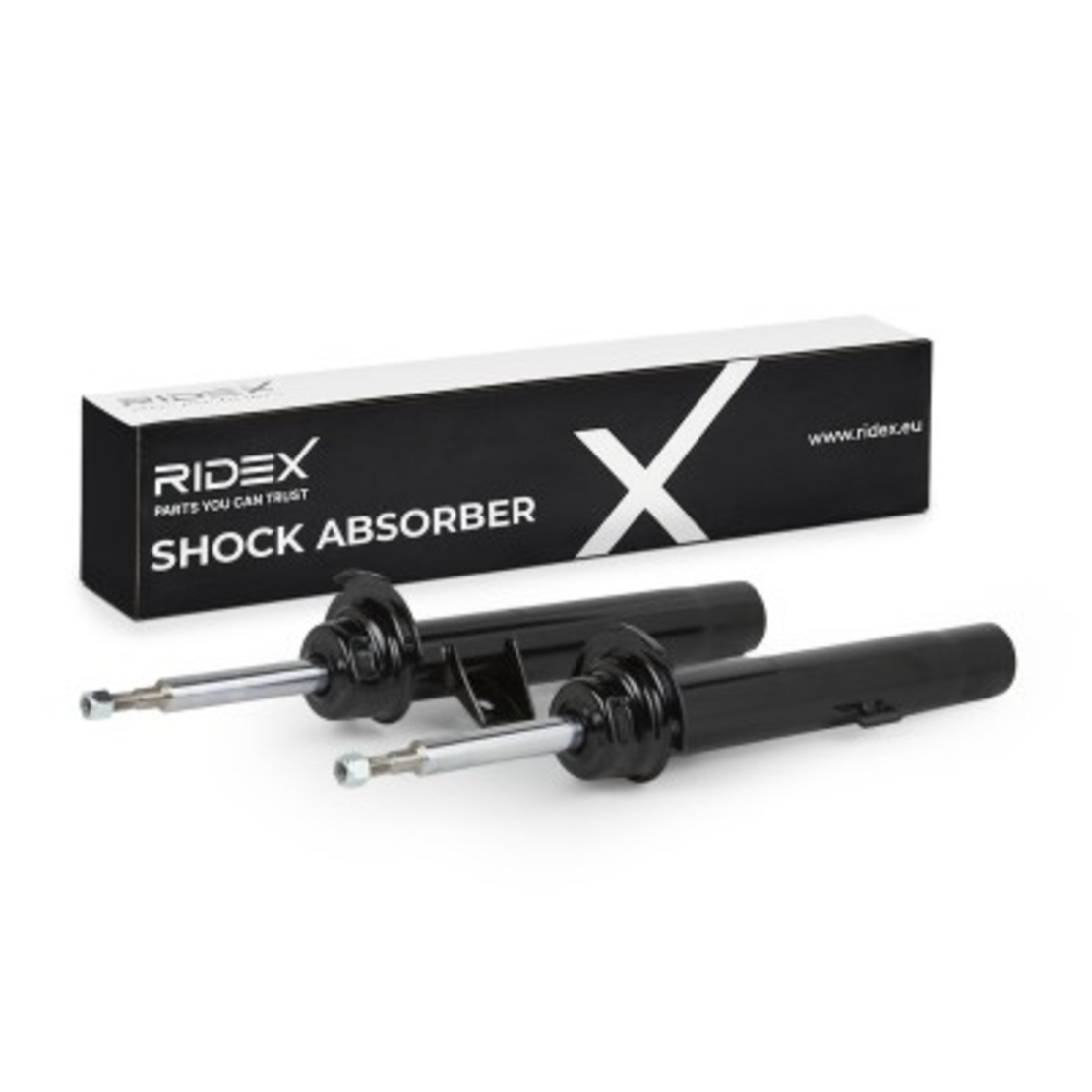RIDEX 854S1593 Амортисьор за BMW Серия 1, Серия 3 предна ос, газов, 521, Ø: 52x22 mm, двутръбен, макферсън