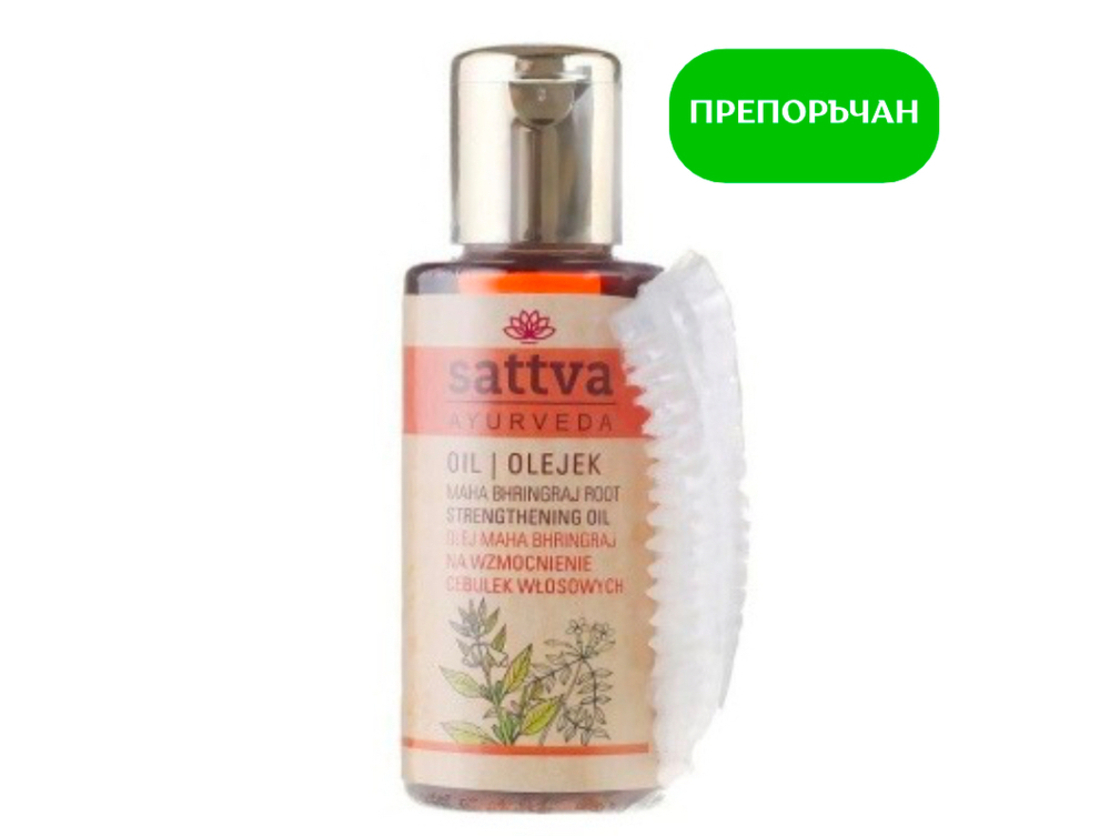 Аюрведа масло против косопад с Брингарадж 100 мл.