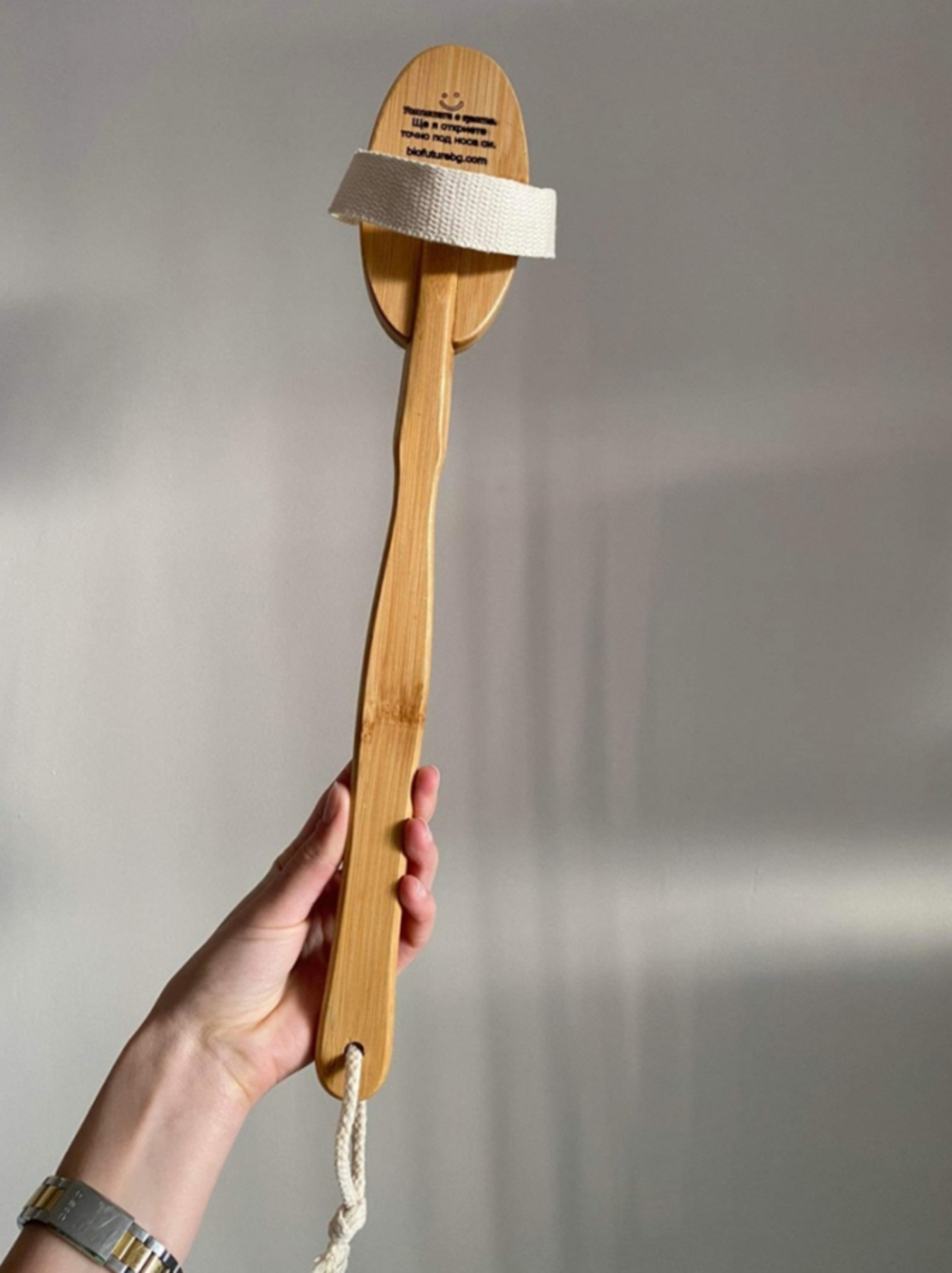 БАМБУКОВА ЧЕТКА ЗА ТЯЛО