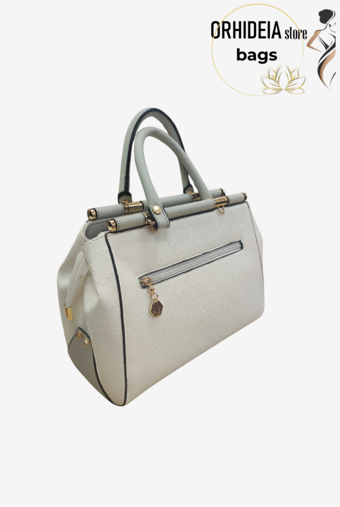 ДАМСКА ЧАНТА SILVER POLO БЯЛА