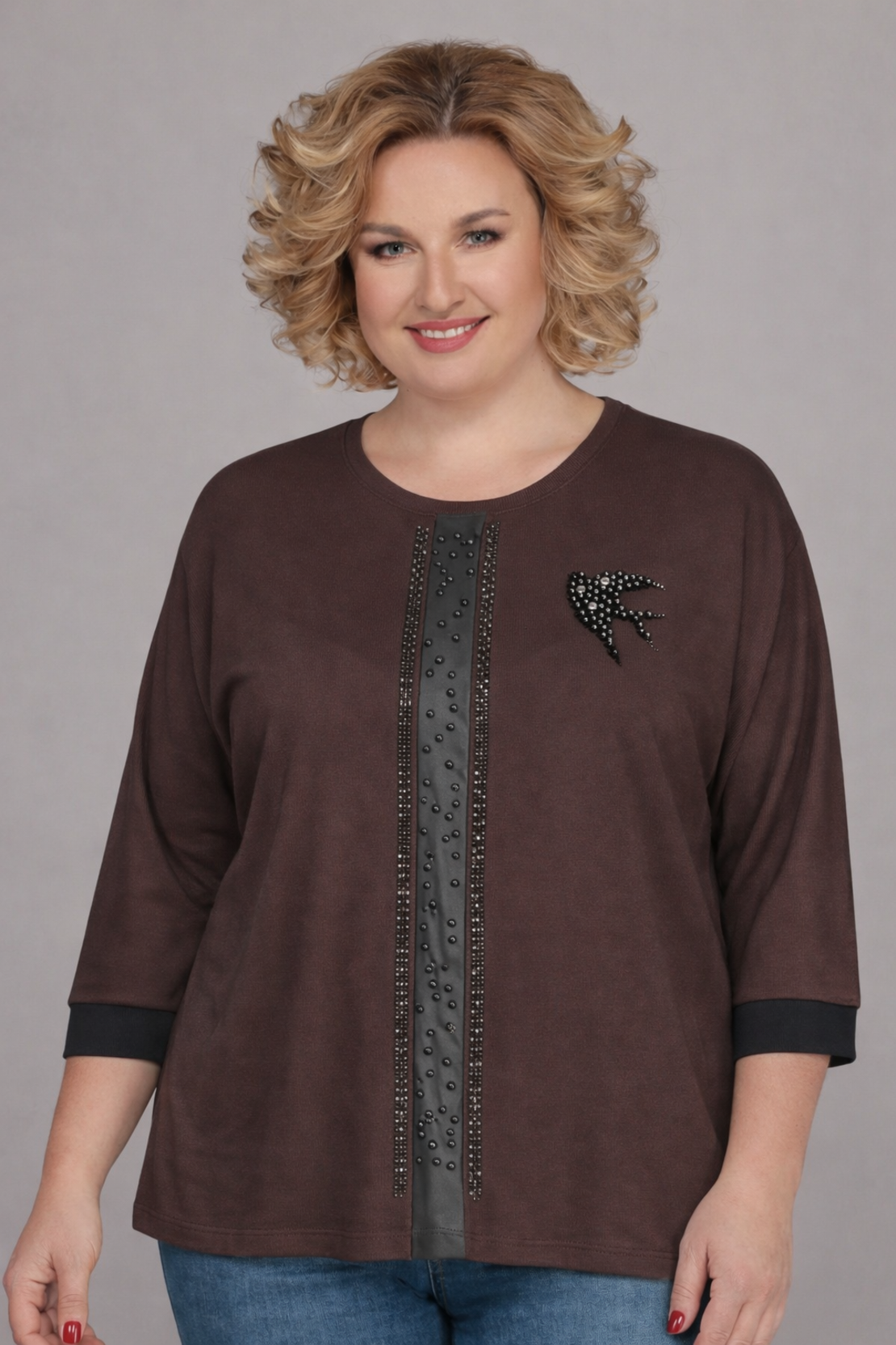 БЛУЗА GIYAS с лястовичка