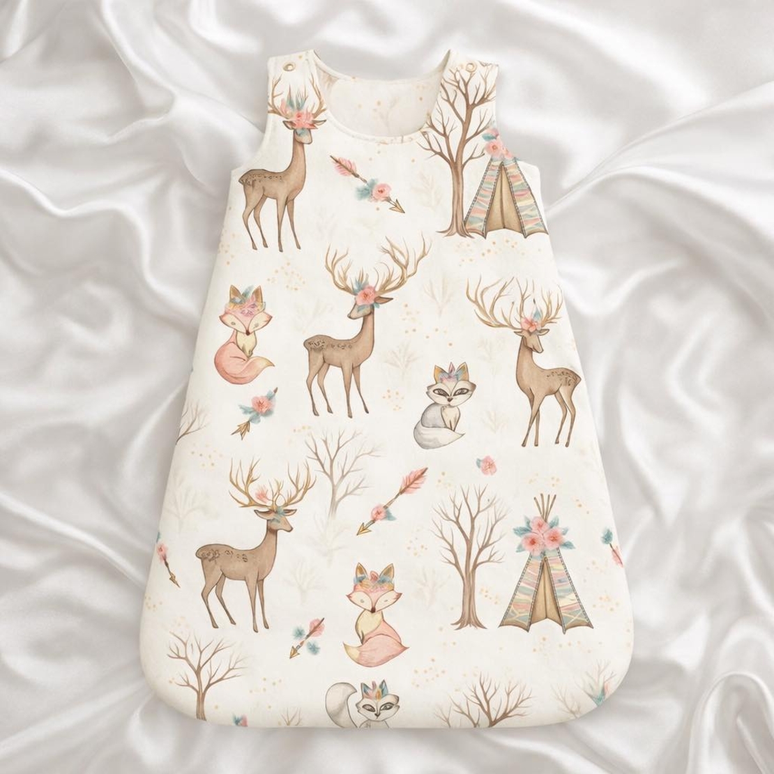 Бебешко чувалче за сън - красива гора