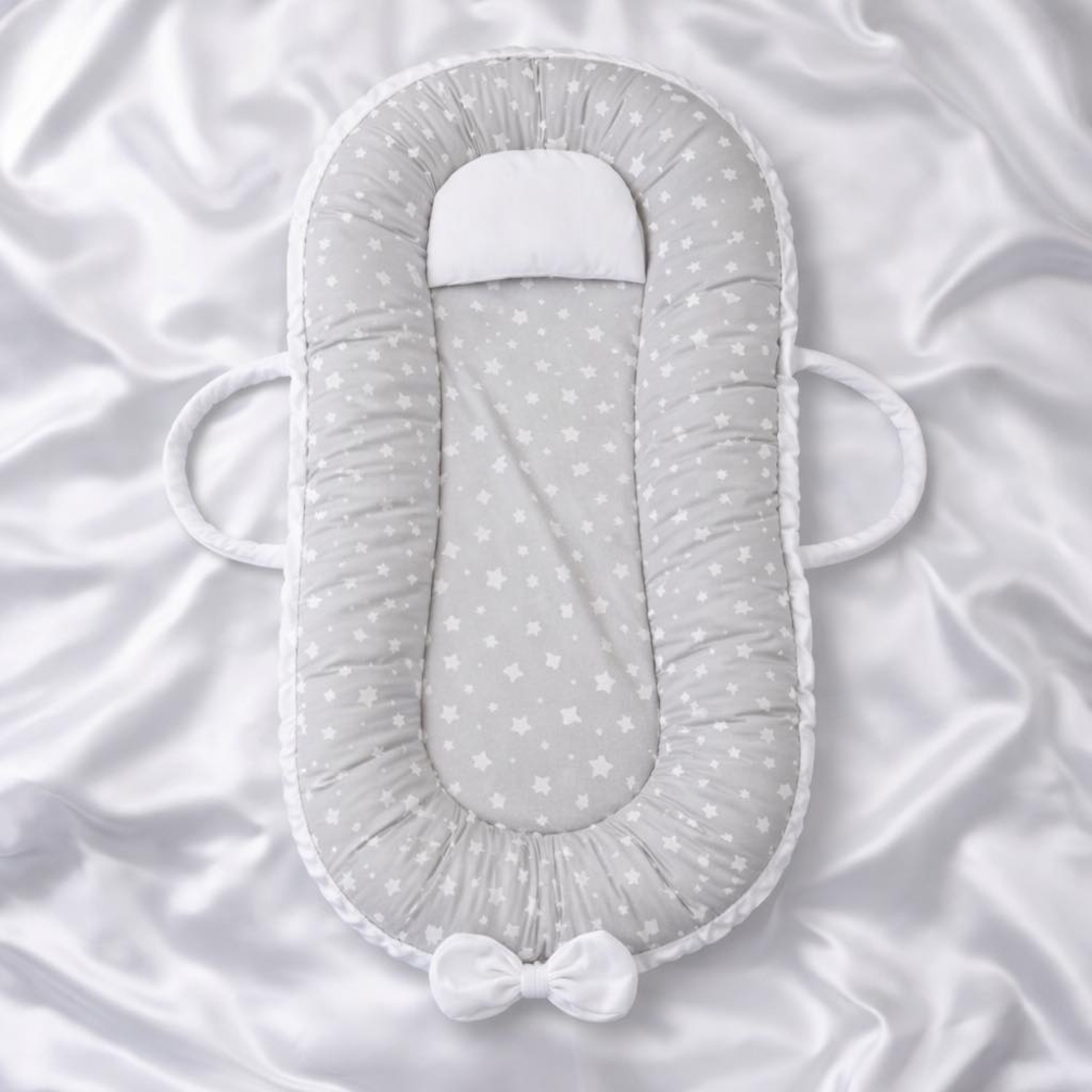 Бебешко гнездо на сиви звездички