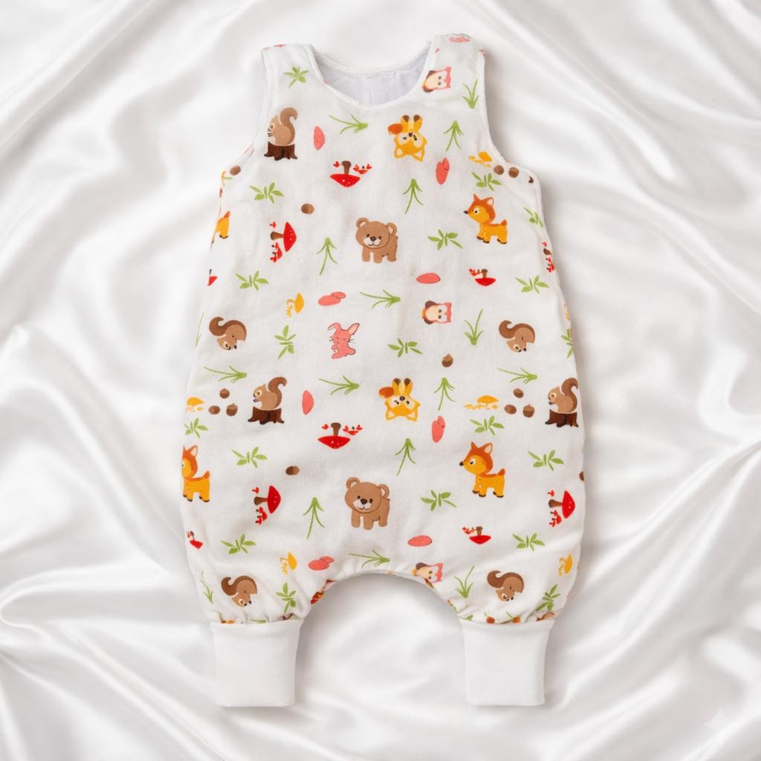 Бебешки спален чувал с крачета - лешникова гора