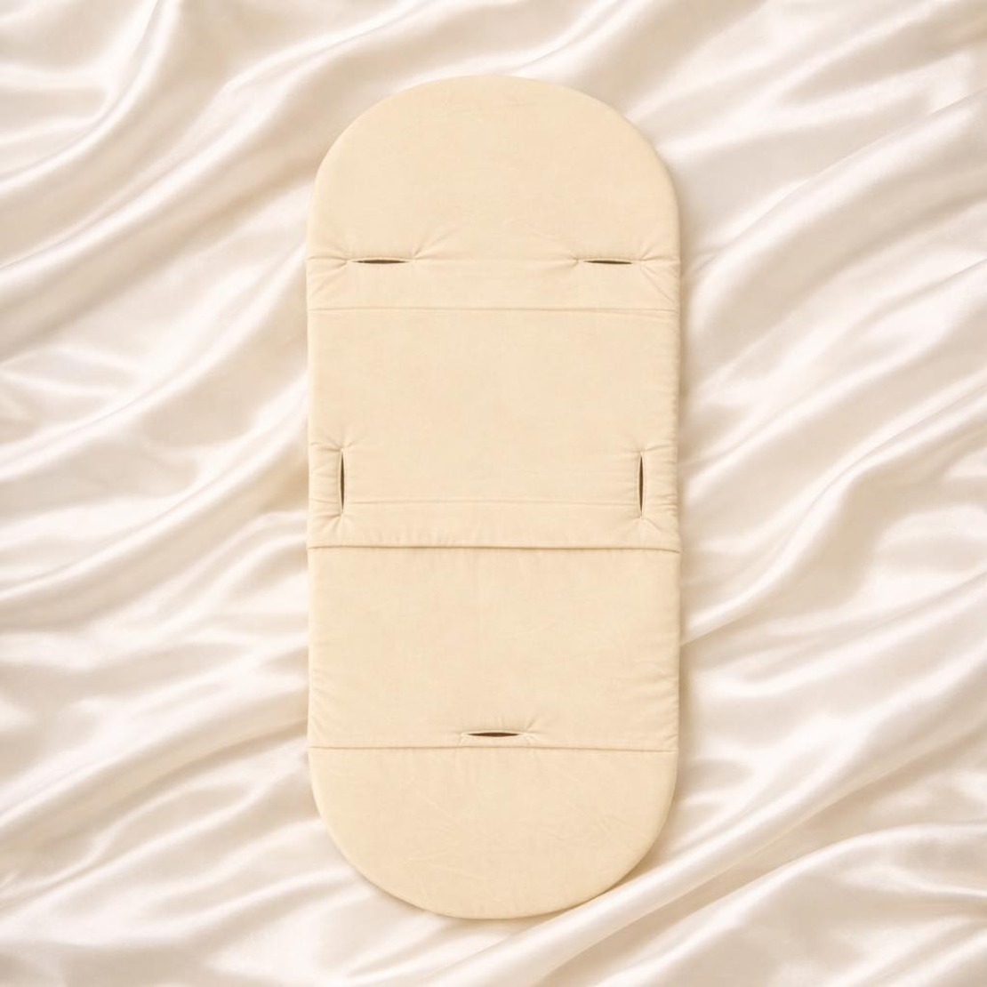 Универсална подложка за количка в бежово