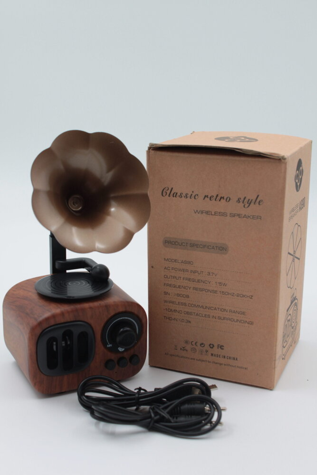 Спийкър - Ретро Стил (Грамофон)