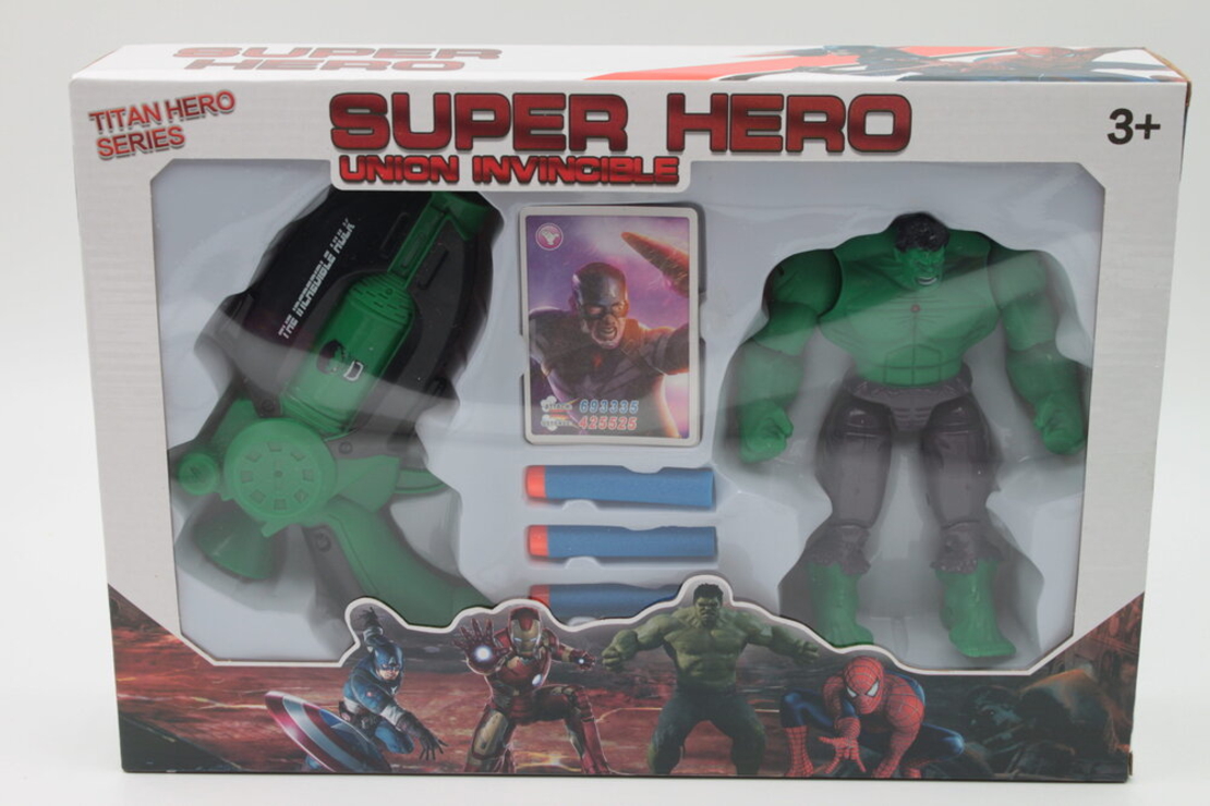 Хълк играчка с пистолет