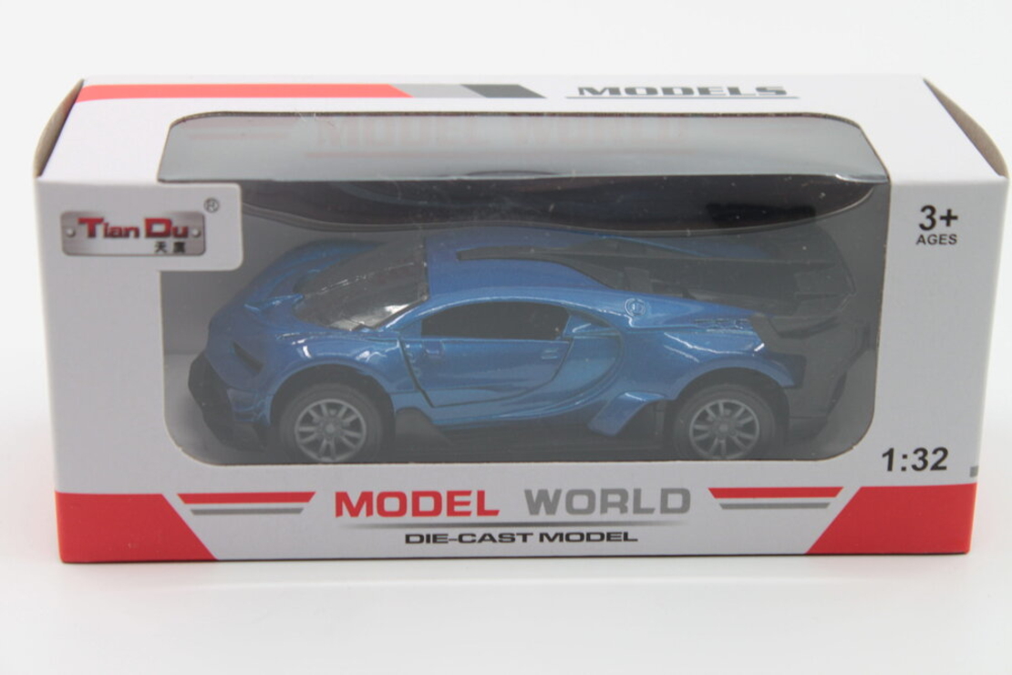 Метална количка Bugatti - Детска играчка за момчета