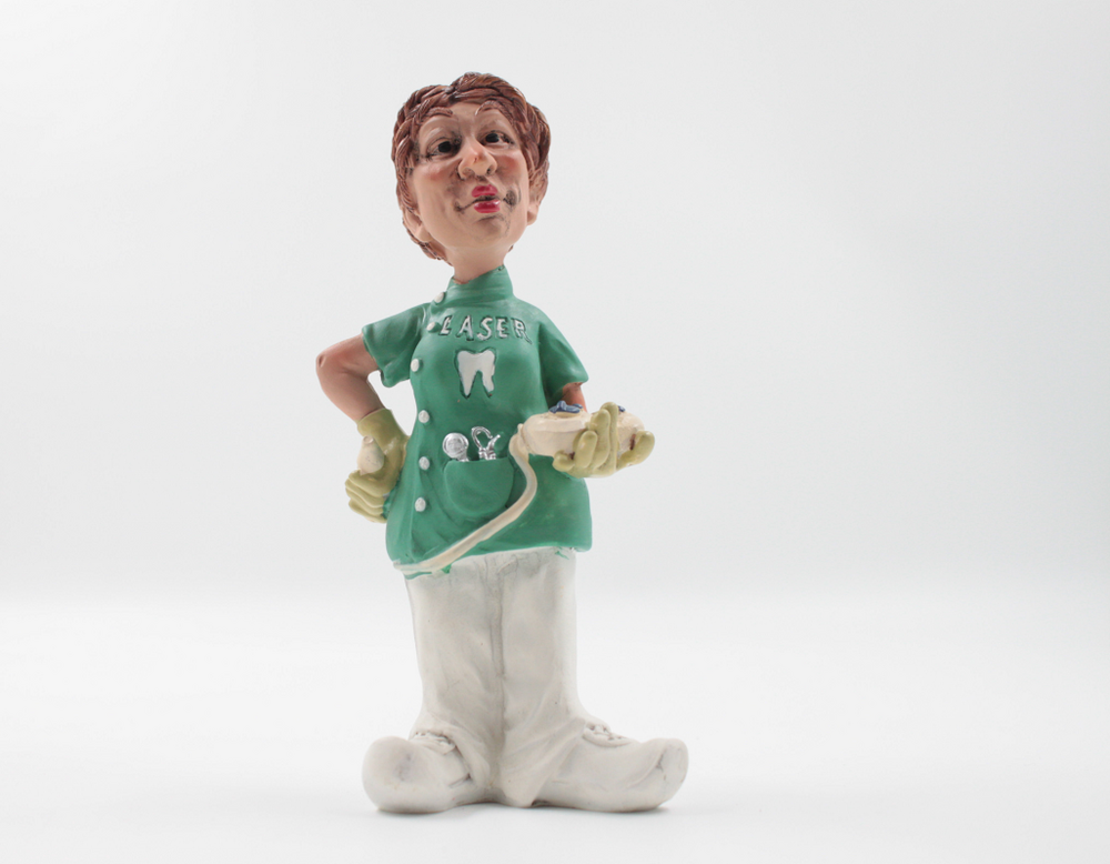 ЗЪБОЛЕКАР - забавна фигура от резин