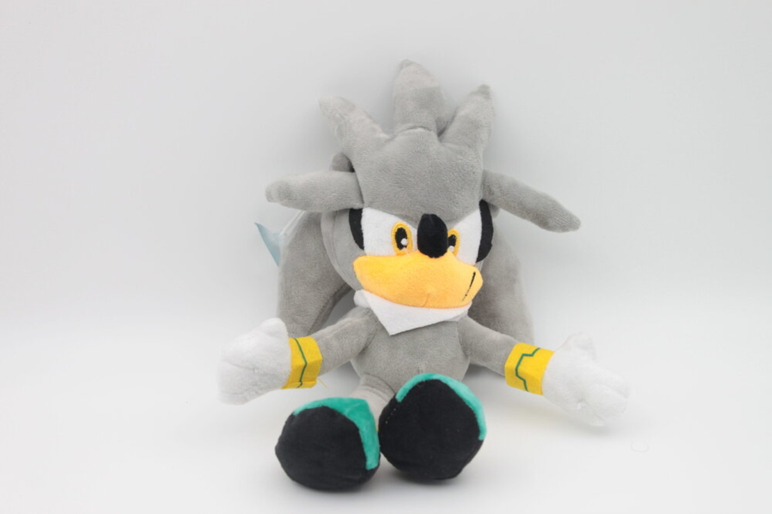 Плюшена играчка Соник - герой Силвър, 32см