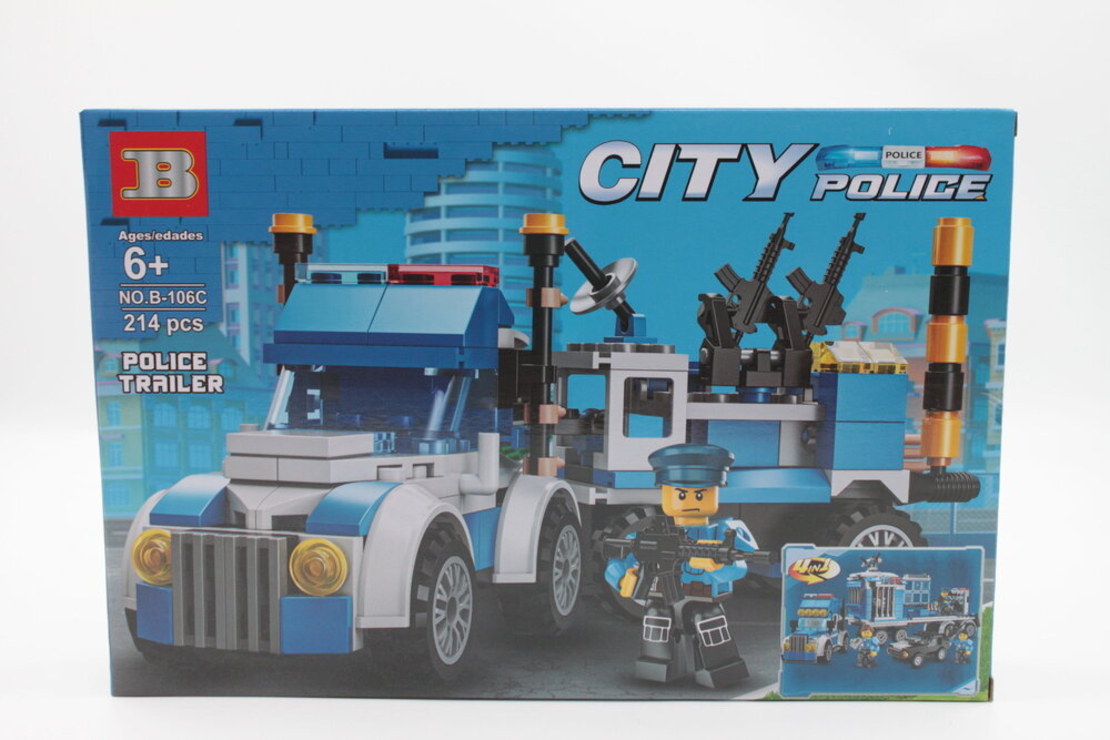 Конструктор - City Police полицейски камион B-106C