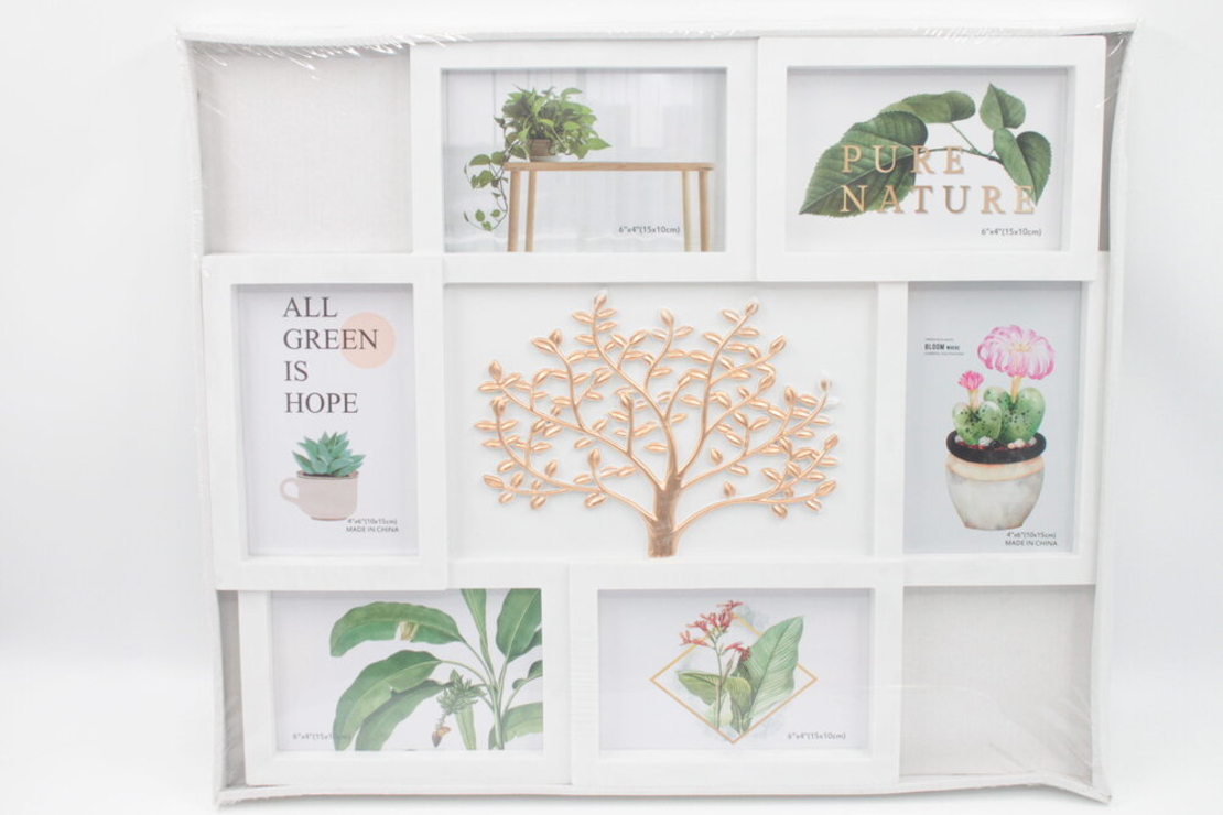 Рамка за 6 снимки - Дърво